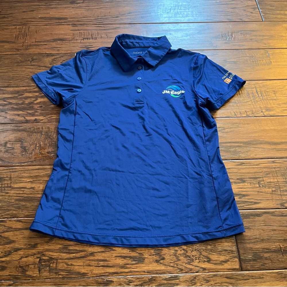 JN Eagle Women's Blue Button Down Shirt